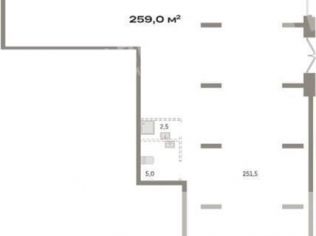 Продажа помещения свободного назначения 259 м²