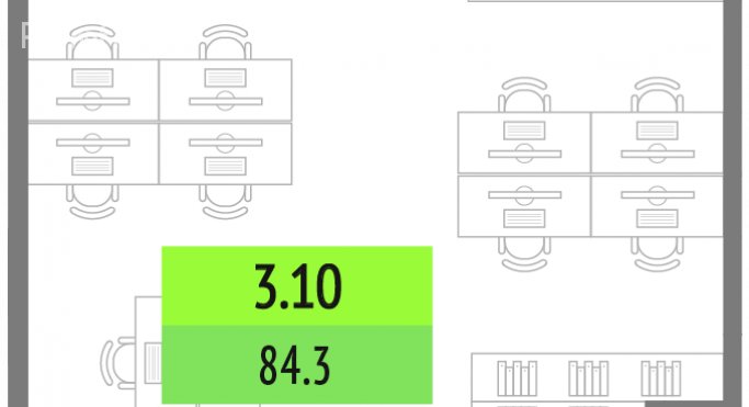 Продажа офиса 84.3 м² - фото 1