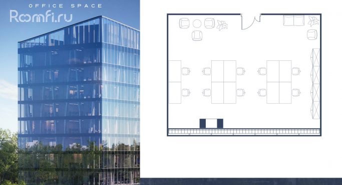 Продажа офиса 75.5 м², улица Алексея Свиридова - фото 1