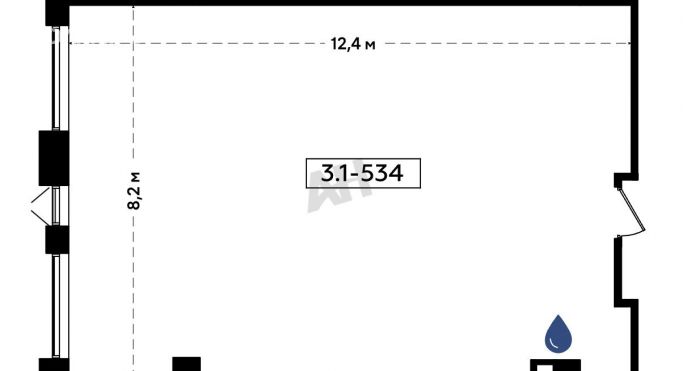 Продажа помещения свободного назначения 101 м², Новомихайловское шоссе - фото 1