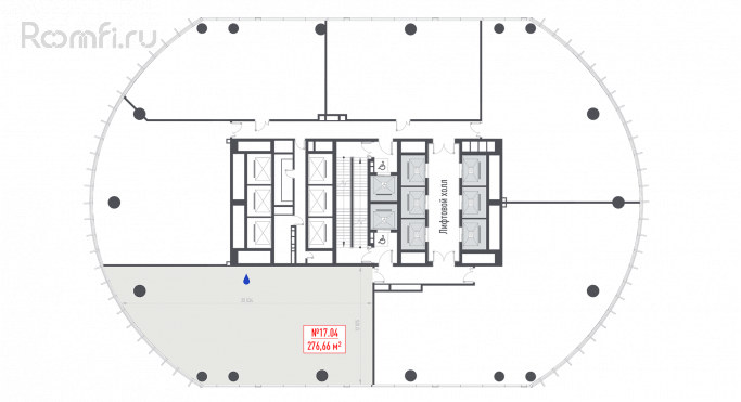 Продажа офиса 276.7 м², 1-я улица Ямского Поля - фото 2