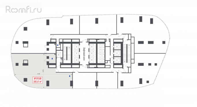 Продажа офиса 269.4 м², 1-й Красногвардейский проезд - фото 2