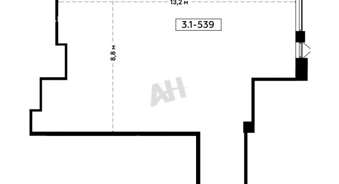 Продажа помещения свободного назначения 120 м², Новомихайловское шоссе - фото 1