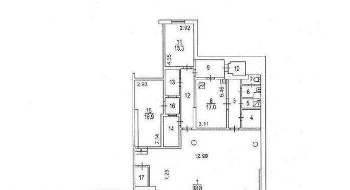 Аренда торгового помещения 193.2 м², Новоясеневский проспект - фото 3