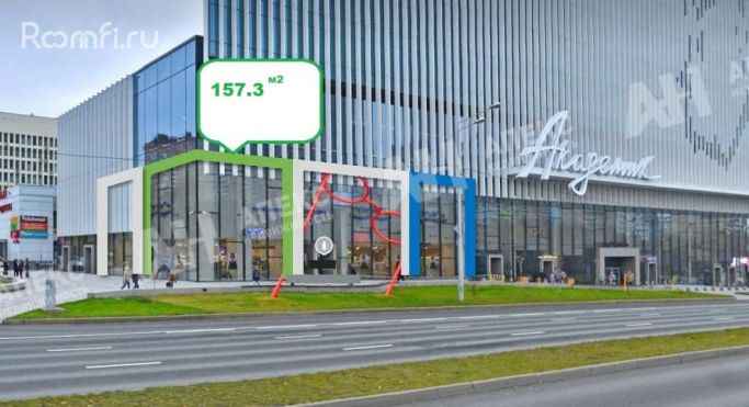 Аренда помещения свободного назначения 161 м², проспект Вернадского - фото 2