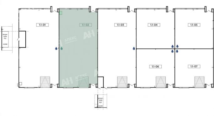 Продажа помещения свободного назначения 284 м², проспект Куприна - фото 2