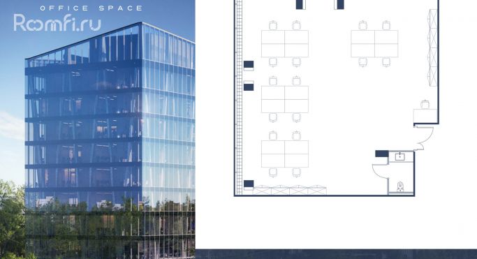 Продажа офиса 136.6 м², улица Алексея Свиридова - фото 1