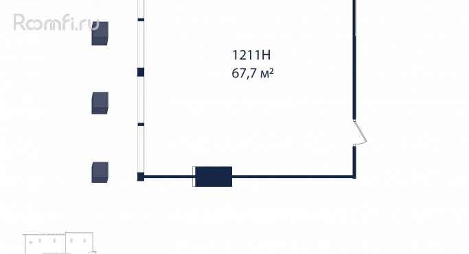 Продажа офиса 67.7 м² - фото 2