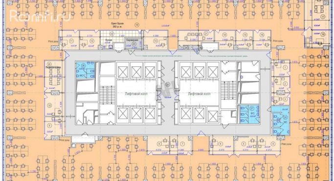 Аренда офиса 1745 м², Профсоюзная улица - фото 2