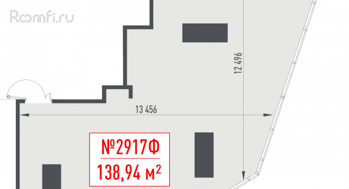 Продажа офиса 138.9 м², 1-й Красногвардейский проезд - фото 1