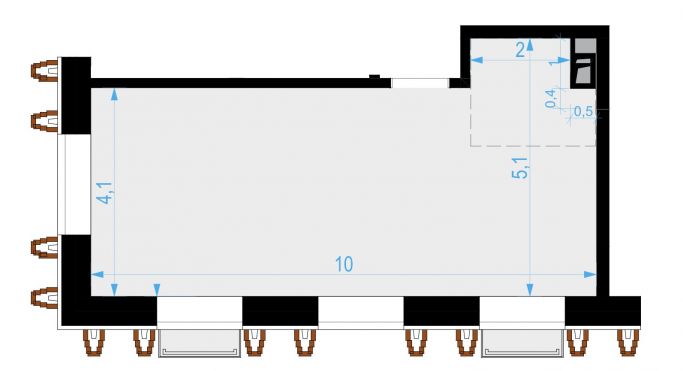 Продажа офиса 54.3 м², Выборгская улица - фото 2