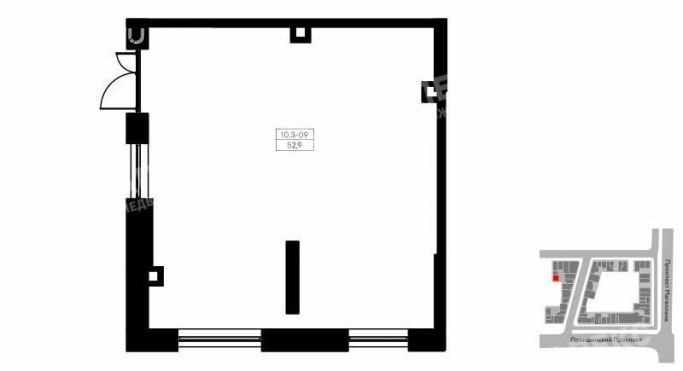 Продажа помещения свободного назначения 53 м², Прокшинский проспект - фото 2