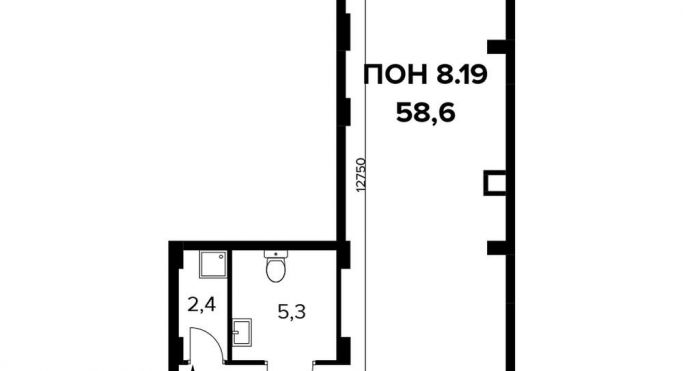 Продажа помещения свободного назначения 58.7 м², Ленинградское шоссе - фото 1