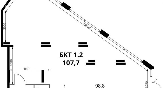 Продажа помещения свободного назначения 107.7 м² - фото 1