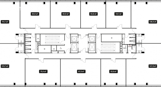 Продажа офиса 53.8 м², улица Алексея Свиридова - фото 1