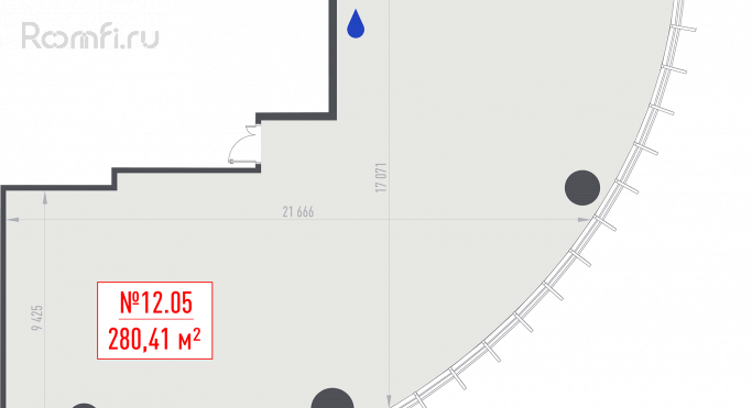 Продажа офиса 280.4 м², 1-я улица Ямского Поля - фото 1