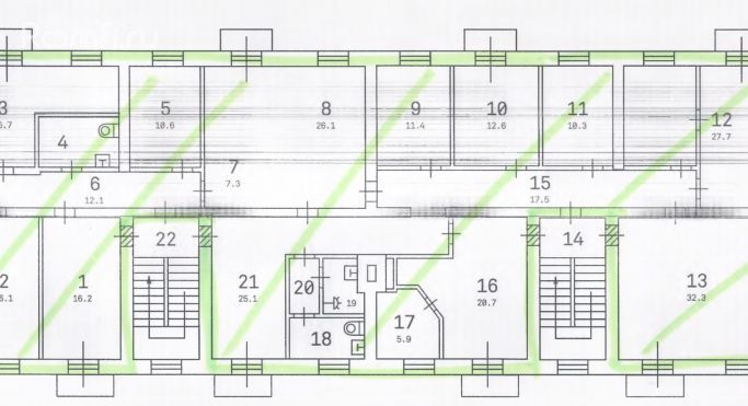 Аренда офиса 312 м², улица Сурикова - фото 1