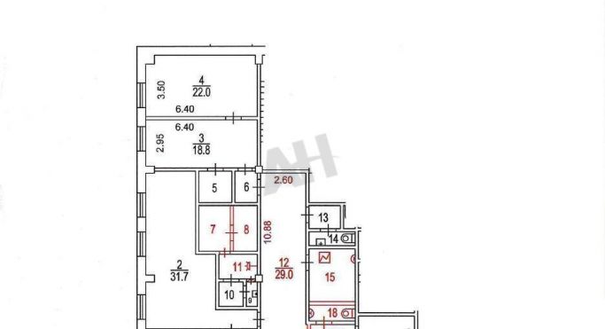 Продажа помещения свободного назначения 192 м², Новоясеневский проспект - фото 2