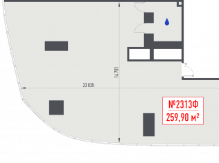 Продажа офиса 259.9 м²