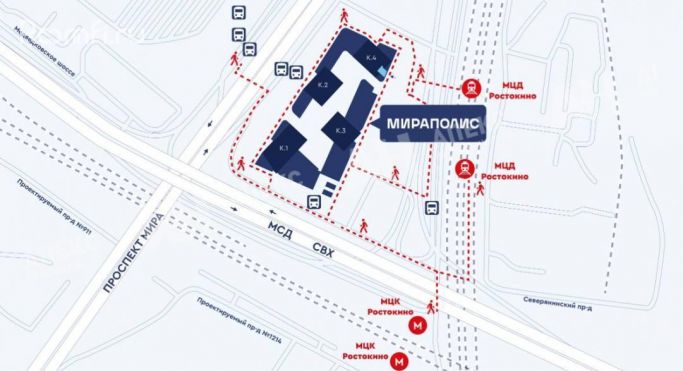 Продажа помещения свободного назначения 79 м², проспект Мира - фото 3