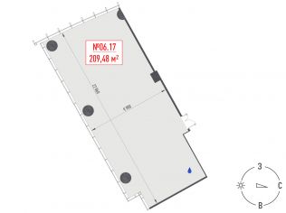 Продажа офиса 209.5 м²