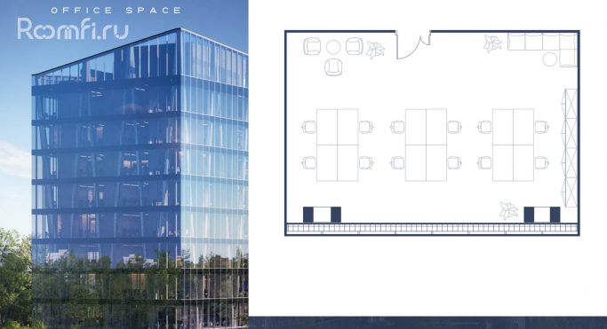 Продажа офиса 85.5 м², улица Алексея Свиридова - фото 1