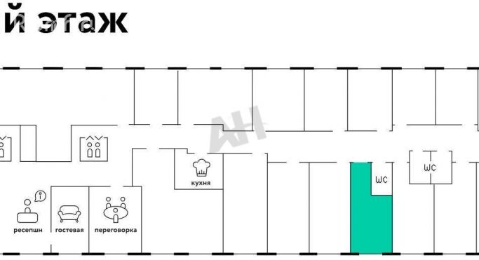 Аренда офиса 41 м², Большая Грузинская улица - фото 2