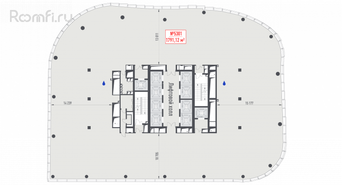 Продажа офиса 1791.1 м², Шелепихинский тупик - фото 1