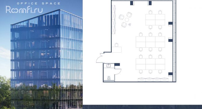 Продажа офиса 114.1 м², улица Алексея Свиридова - фото 1