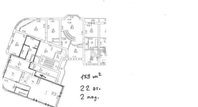 Аренда офиса 160 м², Грохольский переулок - фото 2