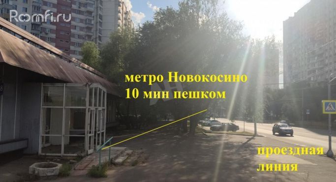 Аренда помещения свободного назначения 1028 м², Новокосинская улица - фото 1
