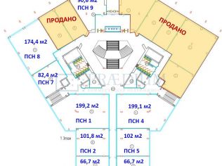 Продажа торгового помещения 174 м²