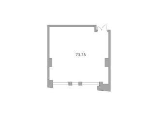 Продажа офиса 73.4 м²