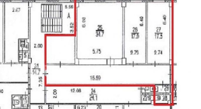 Аренда офиса 116 м², улица Подольских Курсантов - фото 2