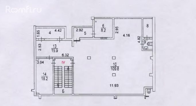 Аренда торгового помещения 808 м², улица Шверника - фото 1