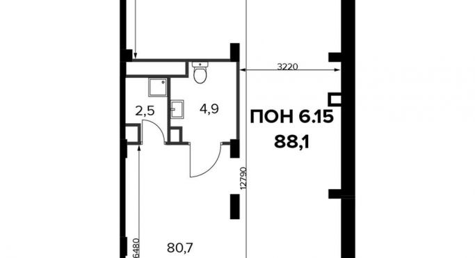 Продажа помещения свободного назначения 88.2 м², Ленинградское шоссе - фото 1