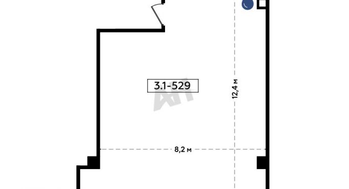 Продажа помещения свободного назначения 93 м², Новомихайловское шоссе - фото 1
