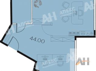 Продажа помещения свободного назначения 44 м²