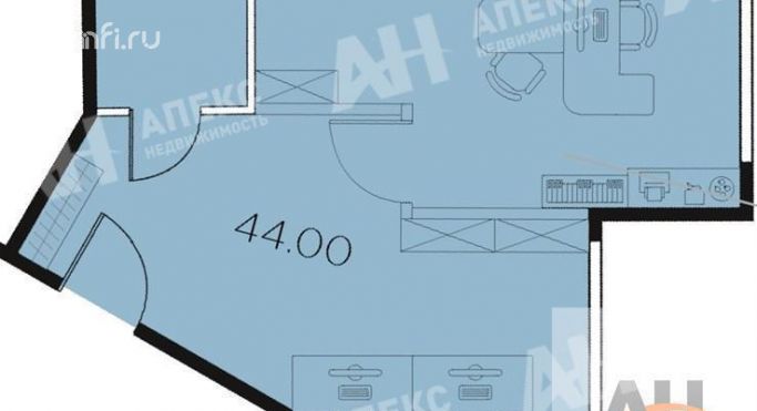 Продажа помещения свободного назначения 44 м², улица Маршала Прошлякова - фото 1