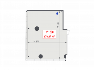 Продажа офиса 236.4 м²