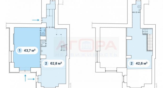 Аренда торгового помещения 105.4 м², Ленинградский проспект - фото 3
