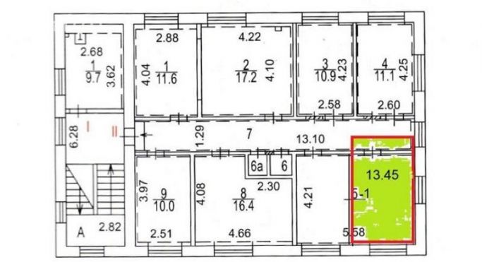 Аренда офиса 13 м², Леснорядский переулок - фото 3