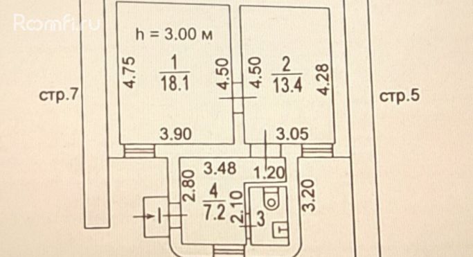 Продажа помещения свободного назначения 40.8 м², Тверская улица - фото 3
