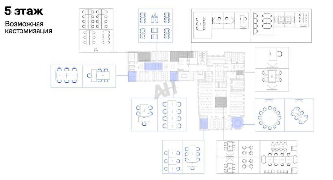 Аренда офиса 1037 м², Тверская улица - фото 2