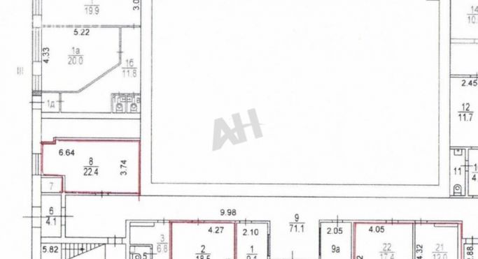 Аренда помещения свободного назначения 70 м², улица Кедрова - фото 2