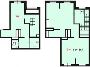 Аренда помещения свободного назначения 166.1 м²