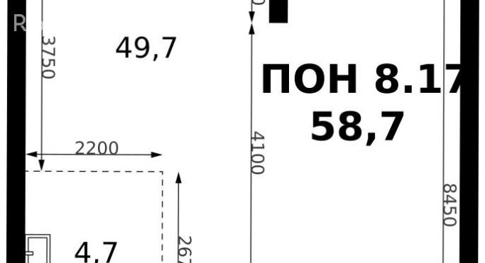 Продажа помещения свободного назначения 58.7 м², Монтажная улица - фото 1