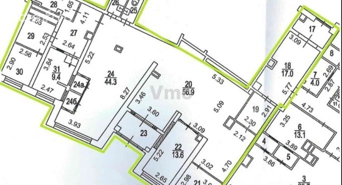 Аренда помещения свободного назначения 184.4 м², Профсоюзная улица - фото 3