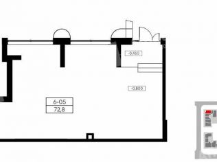 Продажа помещения свободного назначения 73 м²