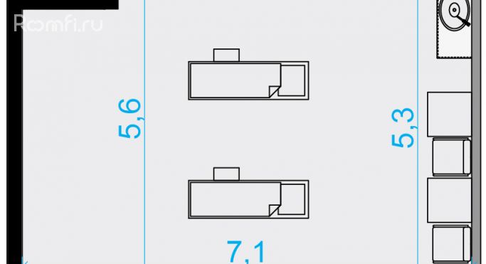 Аренда помещения свободного назначения 36.9 м², улица Народного Ополчения - фото 2